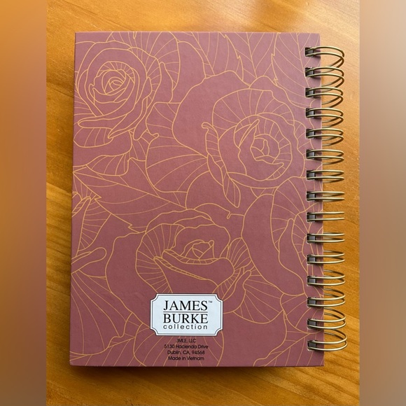 James Burke Collection Hardcover Spiral Bound Notebook Journal - Picture 6 of 9